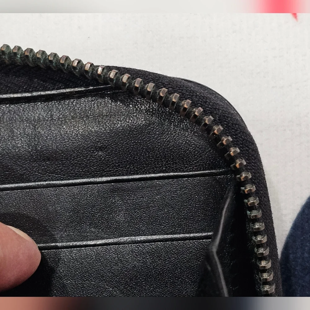 BOTTEGA VENETA Leather Intrecciato Nappa Zip-Around Wallet